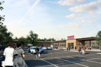 the proposed Tesco site at
