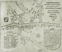 Map of Alton, 1666