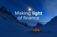 Making light of finance