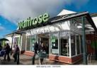 Shoppers leaving Waitrose ...