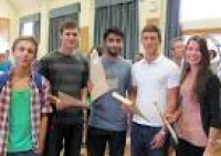 Students from Sir John Lawes School in Harpenden celebrate A-level ...