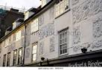 A pargetted building, Hertford ...