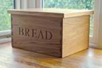 Wooden Bread Bin | MakeMeSomethingSpecial.com