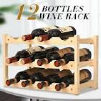 Buy 10 Bottle Bamboo Wine Rack