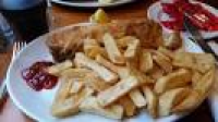 Cod and chips - Picture of Papas Fish and Chips Restaurant ...