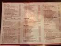 Takeaway menu 1 - Picture of Hong Kong House Chinese Restaurant ...