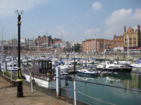 Ramsgate from the marina.
