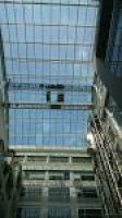 Atrium glass roof to office ...
