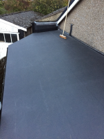 Epdm flat roof in Whalley