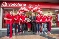 Vodafone store following