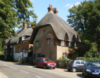 Thatched cottages at Clifton