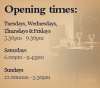 Opening Times
