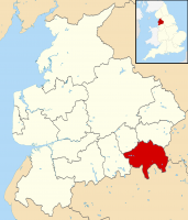 Rossendale shown within