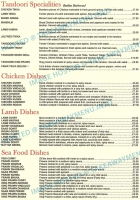 The Curry House Takeaway Menu