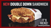 The KFC Double Down.