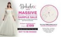 Berketex Bride sample sale
