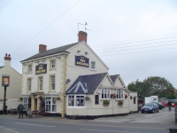The Anglers pub at Saxilby