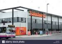 The Sainsbury's superstore ...