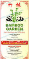 Bamboo Garden Takeaway Menu ...