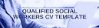 Qualified Social Worker CV ...