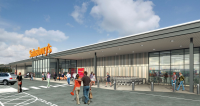 The proposed Sainsbury's store