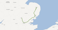 Luton to Long Stratton by