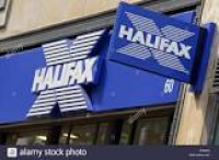 Halifax Building Society And Bank In Liverpool One Stock Photo ...