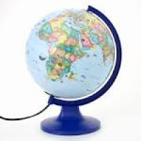 JustGlobes Globe 4 Kids Globe with Illuminated Globe Ball | The ...