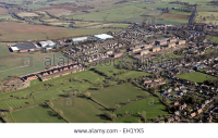 aerial view of Weedon Bec