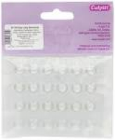 Culpitt Edible Jelly Diamond Clear 10 mm (Pack of 2, Total 48 ...