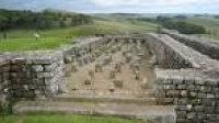 Housesteads Roman Fort, an auxiliary fort on Hadrian's Wall ...