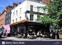 Marquis Of Granby Pub, Rathbone Place, Fitzrovia, City Of Stock ...