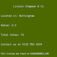 LINCOLN CHAPMAN & CO - Nottingham, Accountant, Finance - Verified ...