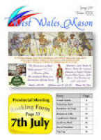 West Wales Mason Magazine
