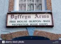 Dyffryn Arms pub sign (also