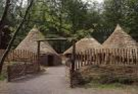 ... Iron Age round houses in a ...