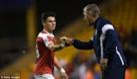 Regan Poole shakes hands with