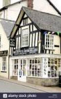 Hay on Wye Booksellers shop at Hay on Wye Powys Wales UK Stock ...
