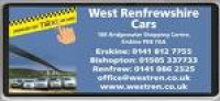 West Renfrewshire Cars | A ...