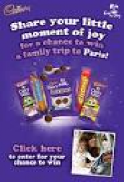 Cadbury Family Trip to Paris