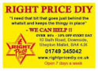 Right Price DIY, Shepton Mallet | Diy Stores - 16 Reviews on Yell