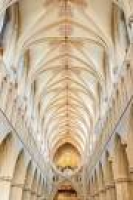 ... nave of Wells Cathedral ...