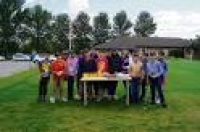 Golfers in Saltford hosted a ...