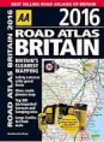 AA Road Atlas Britain 2016