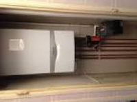 Boiler replacement in cupboard