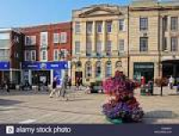 Barclays Bank and shops in ...