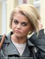 Danniella Westbrook reveals her new blonde 'do as she emerges from ...