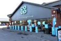 ... a bag pack at Co-Op store, ...
