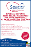 Special Offer!! - Seager Home Solutions