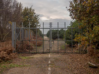 The east gate at RAF